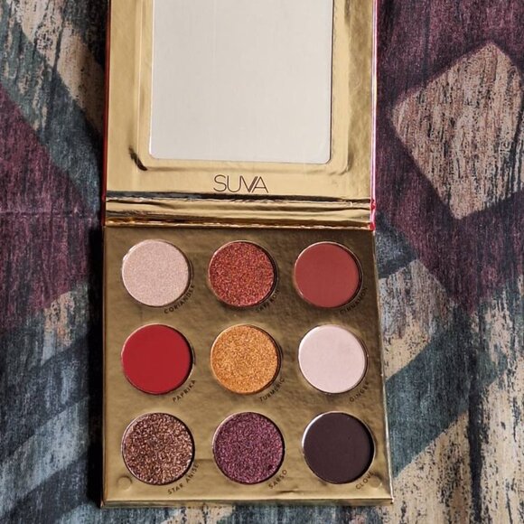 🔥 SUVA Beauty – Saffron Eyeshadow Palette + “Tikki Torch” Single Shadow 🔥 - Picture 3 of 7